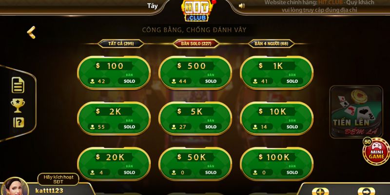 Tiến lên đếm lá HitClub: Trải nghiệm game hot bậc nhất 2026 4 Các bí kíp để thắng tiến lên đếm lá Hit Club