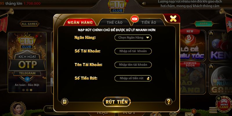 Tiến lên đếm lá HitClub: Trải nghiệm game hot bậc nhất 2026 6 Giải đáp băn khoăn của cược thủ về nạp rút tiền